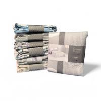 Colcha Decorativa de Microfibra Reversible, Ideal para Verano - Atenea Gris - details 5