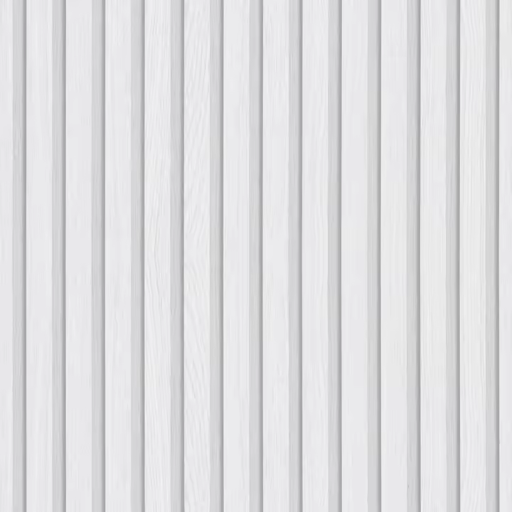 Papel pintado efecto madera en color gris perla combinado con listones en una tonalidad más oscura medidas 10,05 x 0,53 - 1