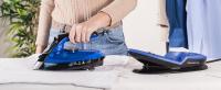 Rowenta Freemove DE5010 Plancha sin cable con golpe de vapor 115 g/min, sin cable, 250 ml, suela Microsteam 400 láser, autoapagado y antical, todo tipo de tejidos, Azul/Negro - details 4
