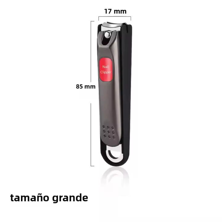 Tijeras De Uñas Antisalpicaduras Corte De Uñas De Acero Inoxidable Herramientas De Manicura Con Diseño Desmontable Apto Para Dedos Y Pies - 1