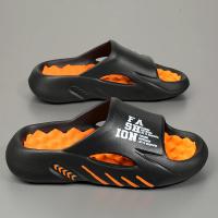 Nuevos Pantuflas De Masaje Para Hombre Material EVA Sensación Suave Para El Pie Sandalias Casuales De Playa Plataforma Bajo Suporte - details 4