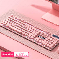 Teclado Mecánico De Juego 104 Teclas Con Iluminación RGB Ergonómico Para PC Laptop Oficina Conexión USB Cableado - details 2