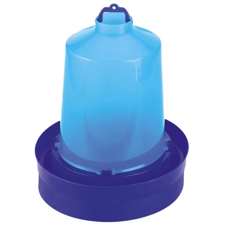 Bebedero para Pollos de 2da Edad AZUL 8 LITROS ø35x34 cm - 1