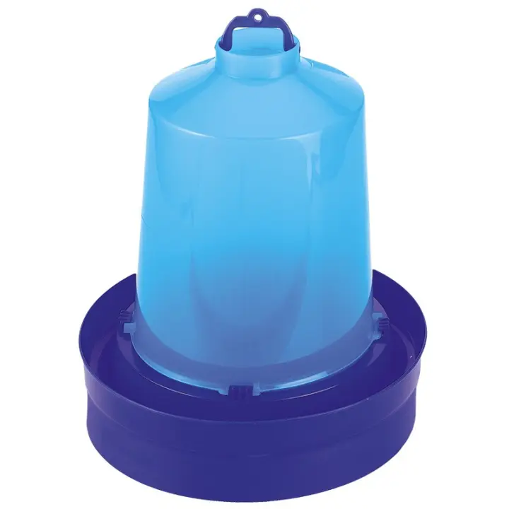 Bebedero para Pollos de 2da Edad AZUL 8 LITROS ø35x34 cm - 1