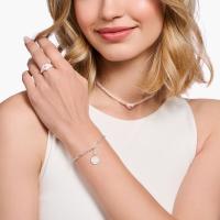 Thomas Sabo Pulsera Mujer Charm con blanco Charmista Coin plata X0286-007-21-L17 - details 0