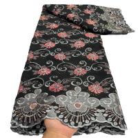 Lace Voile Suizo En Venta Por Mayor Calidad Superior Para Vestidos De Boda Y Fiestas Cotton Bordado Africano Fabric 2024 - details 3