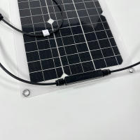 Panel Solar Flexible 500W 12V Cargador De Batería USB Doble Con Controlador De 10A-60A Para Viajes Al Aire Libre Camping - details 9