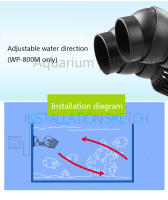 Bomba De Onda Para Acuario SOBO 220V Generador De Onda Alta Potencia Silencioso Para Tanque De Pez Material De Goma - details 6
