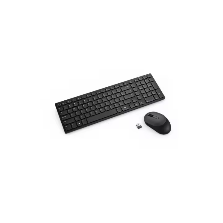 DELL - KM555 teclado Ratón incluido Universal RF Wireless + Bluetooth QWERTY Español Negro KM555-BLK-SPN - 1