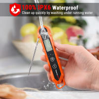 ThermoPro TP03H Termómetro Digital Para Cocinar BBQ Con Pantalla Retroiluminada Y Función De Bloqueo Impermeable Para Cocina - details 3