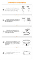 Lámpara de Techo LED Inteligente de 30W Control Remoto, Control de Voz, Luces Google Home - details 11