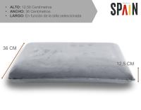 D'A GAMA HOME COLLECTION S.L. Almohada Viscoelástica de Carbono y 3D Fresh GAMA HOME COLLECTION, ayuda a problemas cervicales - details 5