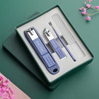 Kit De Manicura Y Pedicura Universal 2/3/4/5/6 Piezas Acriscolas De Acero Inoxidable Herramientas De Arte De Uñas Con Caja Regalo - details 11