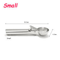 Cuchara De Hielo De Acero Inoxidable Para Helado Y Frutas Hueso De Sandía No Pegajoso Hacer Bolas De Hielo Máquina De Hielo De Hockey En Bicicleta Cuchara De Helado - details 5