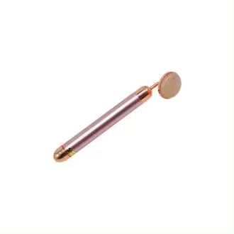 24K oro belleza masaje Palo Verde Jade masajeador eléctrico 3D rodillo cara masajeador antiarrugas nuevo - 1