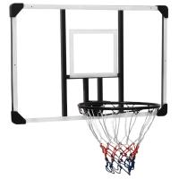 vidaXL Tablero de Baloncesto Policarbonato Transparente Deporte Juego Pared Dimensiones 71 x 45 x 2.5 cm, 90 x 60 x 2.5 cm, 106 x 69 x 3 cm - details 2