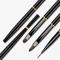 3Pcs Pluma De Manicura Con Cubierta Y Terapia De Luz Herramientas De Enhance Para Arte De Uñas Y Carving Con Línea De Flor - details 5