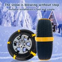 Cadena Antideslizante De Invierno Universal Para Coche SUV Van TPU Cadena Antideslizante Seguridad Vial Para Vehículos - details 3
