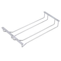 Nueva Organizador De Vajilla De Acero Inoxidable Para Cristales De Vino Rojo Soporte Inverso Para Barra O Pub Alta Calidad Metal - details 21