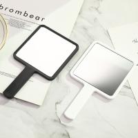 Espejo Compacto De Maquillaje Con Manija Y Logo Personalizado Para Extensiones De Pestañas Forma Cuadrada Para SPA Y Salones De Belleza - details 10