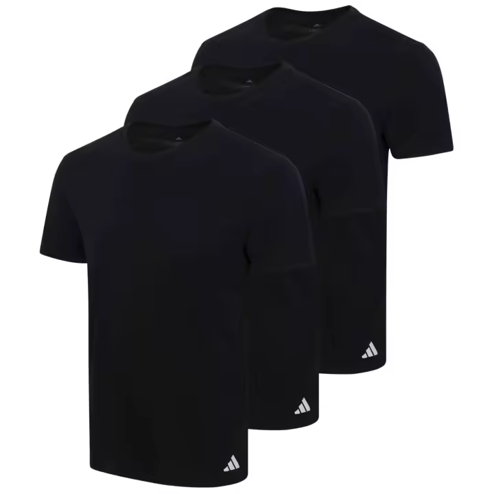 Camiseta De Manga Corta Adidas modelo A2500004AM011000 para hombre y mujer en color Negro - 1