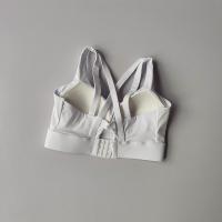Sudadera Deportiva De Alta Gama Para Mujer Impacto Alto Push up Fitness Yoga Gimnasio Top Corto Transpirable Nylon Spandex Cierre De Tres Brechas - details 6