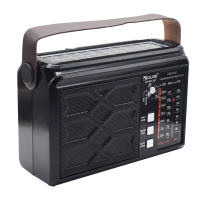 Radio Portátil Con Panel Solar FM AM SW Luz LED USB Tarjeta TF Altavoz Radio De Bolsillo Recargable Bluetooth No WIFI - details 2