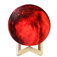 Lámpara De Noche LED 3D Recargable Luces De Luna Creativas Con Interruptor Táctil Para Decoración De Dormitorio Regalos Para Cumpleaños Venta Caliente - details 18