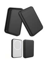 Estuche De Carga Compatible Con Apple MagSafe Original 1 TPU Negro Protector Suave Para Batería Inalámbrica De Carga - details 6