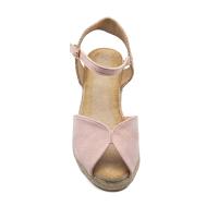 Calzados soraia, Sandalia de antelina y plataforma de yute, espardeñas de cuña, para mujer. - details 36