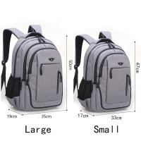 Mochila para ordenador portátil de gran capacidad para hombre, bolso escolar multifuncional Oxford de 15,6 pulgadas, mochila escolar de viaje para hombre - details 0
