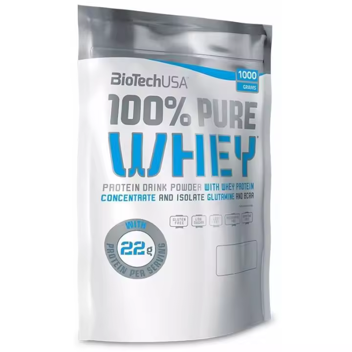 Biotech Usa 100% Pure Whey Chocolate 1000G - 1