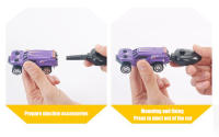 Modelo De Coche Juguetes 1:64 Excavadora Camión Descargador Bulldozer Original Matchbox Para Niños Regalo Material ABS Sin Batería - details 1