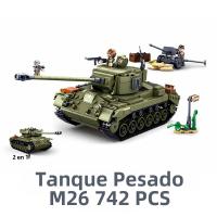 Bloques De Construcción De Tanque De Batalla Militar WW2 SLUBAN Para Niños Modelos De Vehículos Armados Regalo Para Jóvenes Y Adultos - details 13