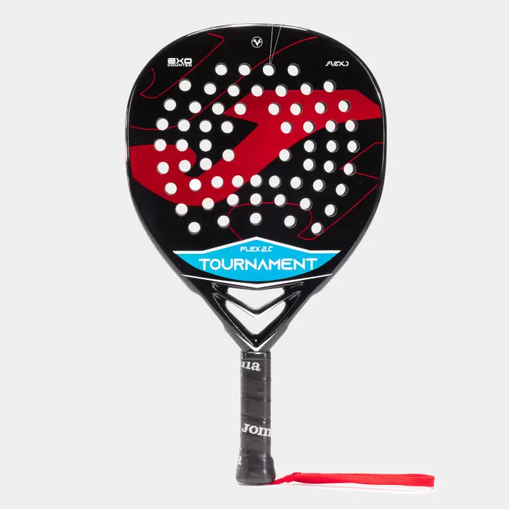 Pala Joma Tournament Flex 2.0 2025 Negro/Rojo - pala de pádel - 1