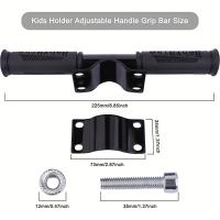 Manillar Ajustable Para Patinete Eléctrico Niños Seguro Antideslizante No Tóxico Compatible Con Xiaomi M365 Ninebot ES4 - details 1