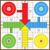 Juego Oca-Parchis 2-4 Jugadores.El juego de la oca es un juego de mesa para dos o más jugadores. Cada jugador tira un dado y avanza su ficha (de acuerdo al número obtenido) por un tablero .   El parchis tablero con cuatro salidas y con casillas numeradas. - details 0