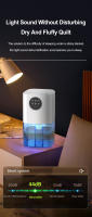 Deshumidificador Portátil Pequeño 1700ML Gran Capacidad Para El Hogar Y Oficina Silencioso Con Purificador De Aire Para Dormitorio Y Escritorio - details 8