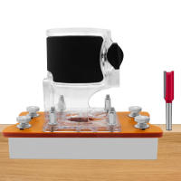 Soporte De Ranura Doble Para Máquina De Routers DIY Localizador De Ranuras Herramienta De Perforación Invisible Para Máquina De Moldeo - details 10