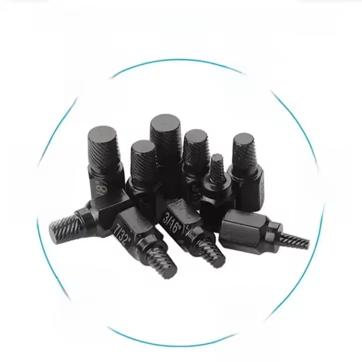 Juego De 10 Piezas De Extractores De Tornillos Y Tornillos Rotos Herramienta De Extracción De Tornillos Con Cabeza Hexagonal Para Mantenimiento Mecánico - 1