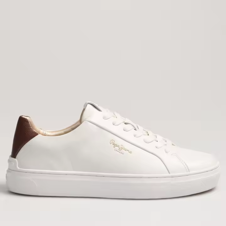 Zapatillas casual para mujer Pepe Jeans Camden Curve W PLS00030 Blanco - 1