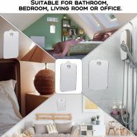 Espejo De Acrílico Antiniebla Para Ducha Y Maquillaje Para Mujeres Y Hombres Accesorios De Baño Y Viaje Espejo Sin Marco Rectangular 17x13cm - details 4