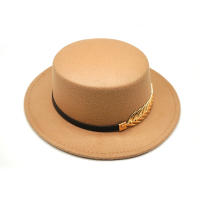 Gorro Fedora De Lana Vintage Otoño Invierno Para Hombre Y Mujer Con Cordón Y Ala Ancha Elegante Para Dama Gorro De Jazz Plancha - details 9