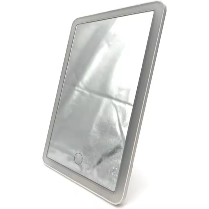 ALLPERCOM ESPEJO DE BAÑO BLANCO 13.4x20.2 Cm LUZ BLANCA USB Incluido - 1