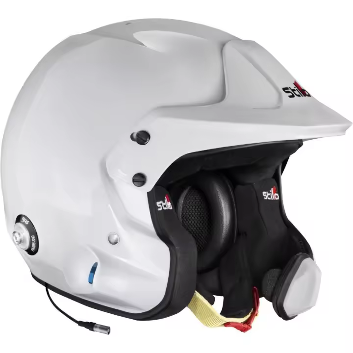 CASCO STILO VENTI4 WRC COMPOSITE BLANCO FIA8859-24 SA2020 + HANS TALLA 57 - 1