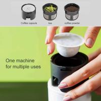 Máquina de café Americana inteligente portátil para coche eléctrico, con bomba de cápsulas, para Viajes, Pequeño máquina de café Todo en uno para el hogar - details 1