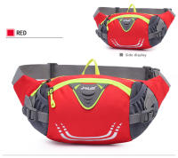 Bolsa De Cintura Para Ciclismo Running Pesca Senderismo Deporte Fitness Con Bolsillo Para Botella De Agua PU Unisex - details 10