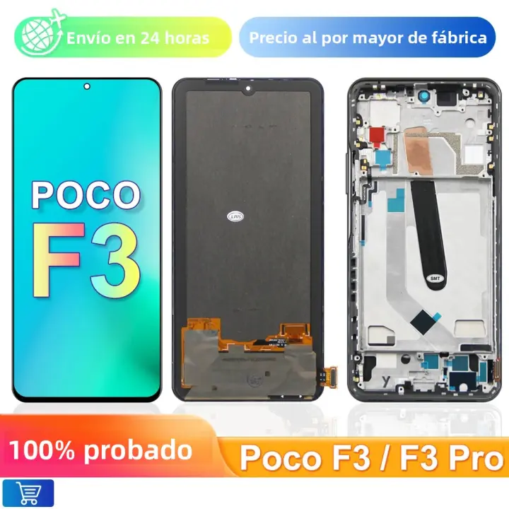 Pantalla AMOLED Para Xiaomi POCO F3 LCD Con Digitizador De Pantalla Táctil Reemplazo Compatible Con Modelos M2012K11AG - 1