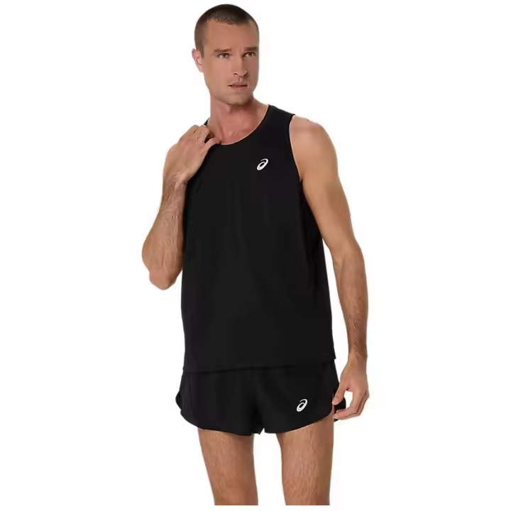 Camiseta de Tirantes Asics Asics Core Singlet para hombre en color negro - 1