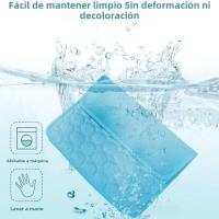 Alfombra De Enfriamiento Para Mascotas Tamaño Pequeño Para Perros Y Gatos Sillón De Hielo De Seda Húmeda Alfombra De Verano Para Animales Pequeños 5 Tamaños Disponibles - details 16
